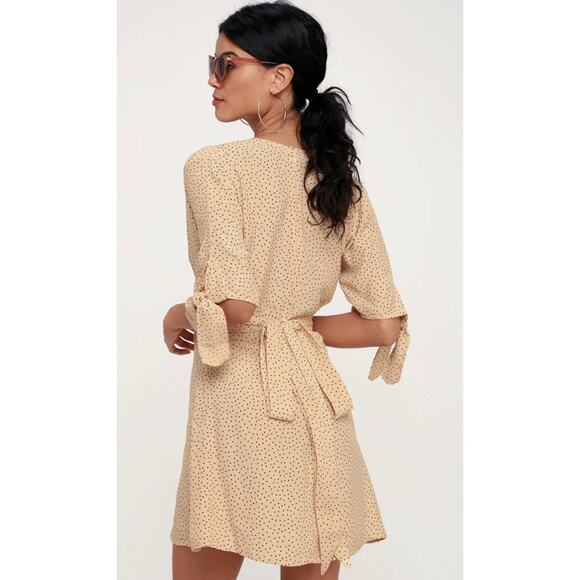 Faithfull the Brand Birgit Polka Dot Mini Dress Anthropologie - Picture 2 of 7